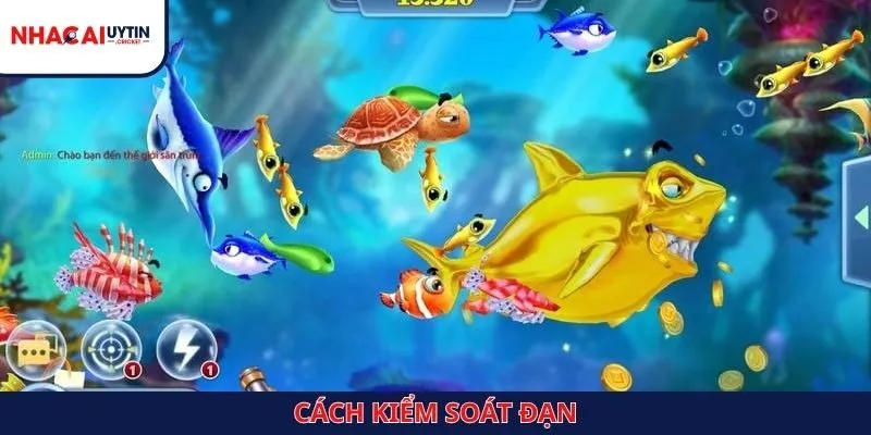 Chiến thuật sử dụng đạn hiệu quả trong bắn cá với cách kiểm soát đạn